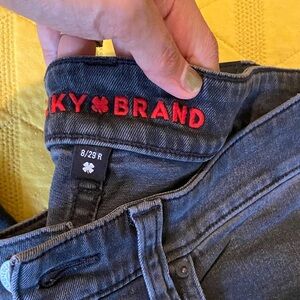 Lucky Brand Men's Dark Gray Relaxed Jeans